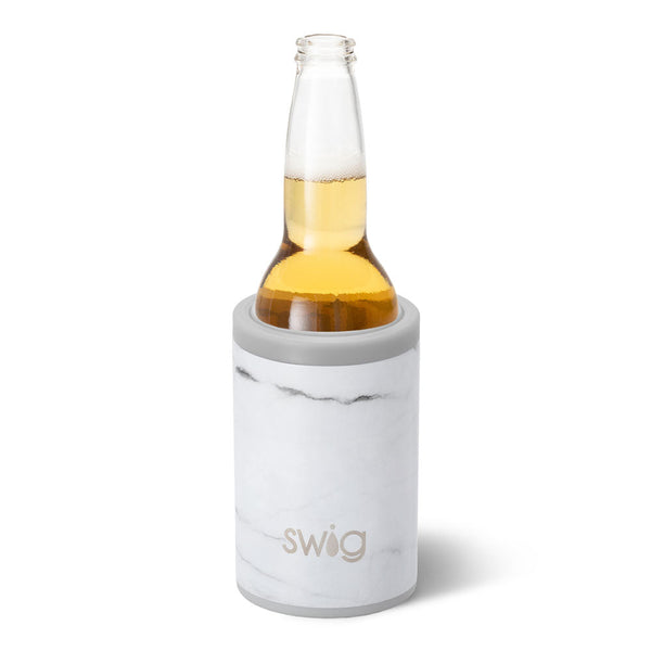 Marble 12oz Insulated Can + Bottle Cooler - Swig Life