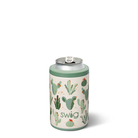White Skinny Can Cooler (12oz)