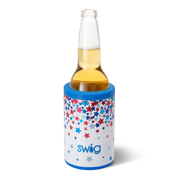 Swig Star Spangled Can + Bottle Cooler (12 oz)