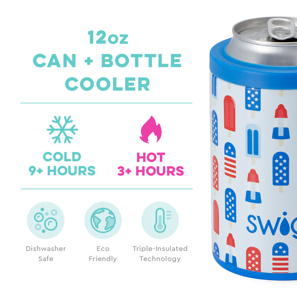 Rocket Pop Can + Bottle Cooler (12oz)