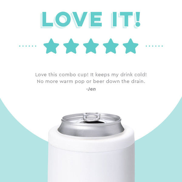 Swig Life customer review on 12oz White Can + Bottle Cooler - Love it