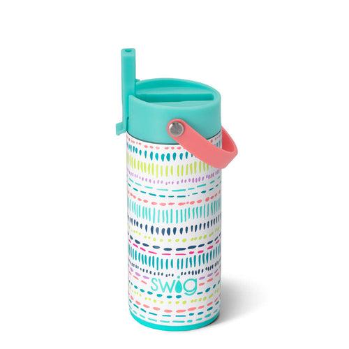 Dipsy Dots Flip + Sip Slim Tumbler (12oz)