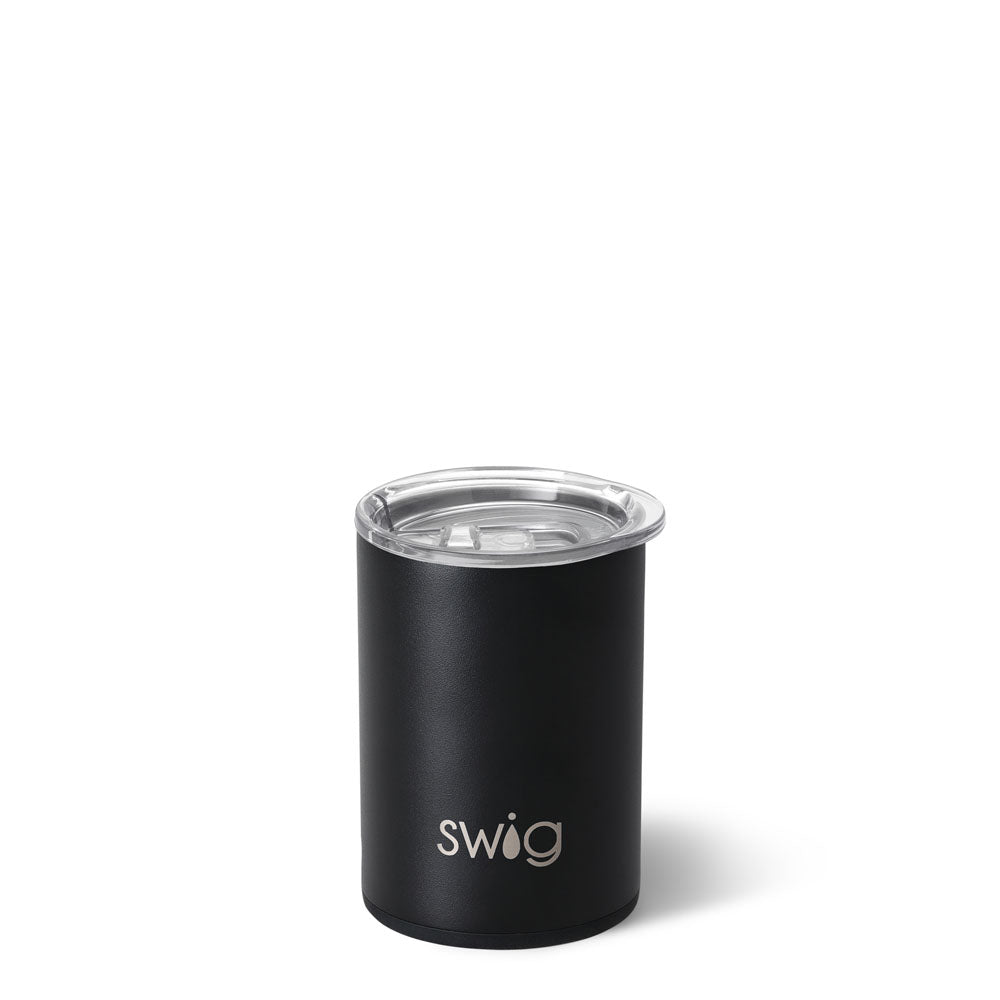 Black Short Tumbler (12oz)