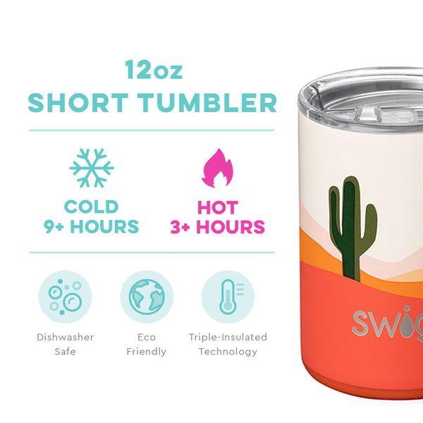Boho Desert Short Tumbler (12oz)