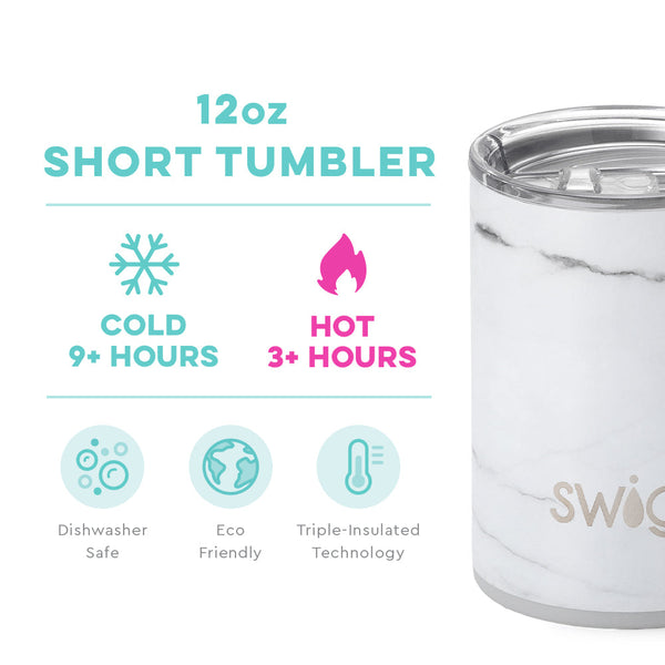 Marble Short Tumbler (12oz)