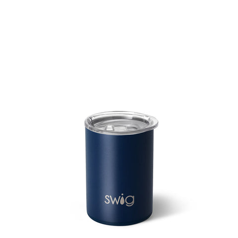 Navy Stemless Wine Cup (12oz)