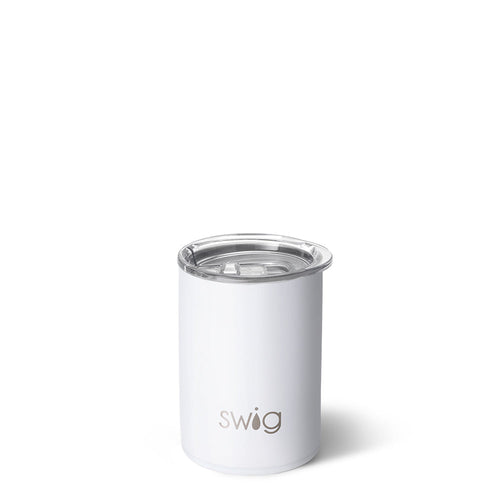 Swig Life 12oz White Insulated Short Tumbler