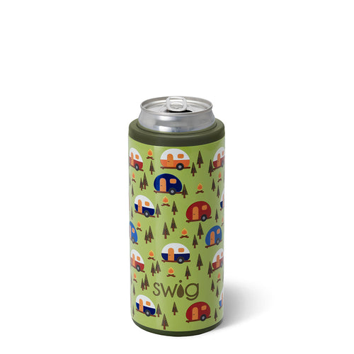 Happy Camper Skinny Can Cooler (12oz)