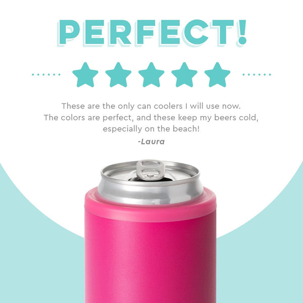 Swig Life customer review on 12oz Hot Pink Skinny Can Cooler - Perfect