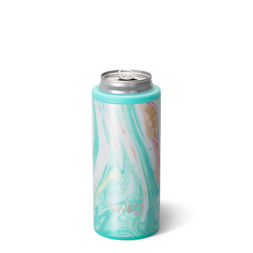 Swig Life 12oz Wanderlust Insulated Skinny Can Cooler
