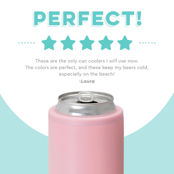 Swig Life customer review on 12oz Blush Skinny Can Cooler - Perfect