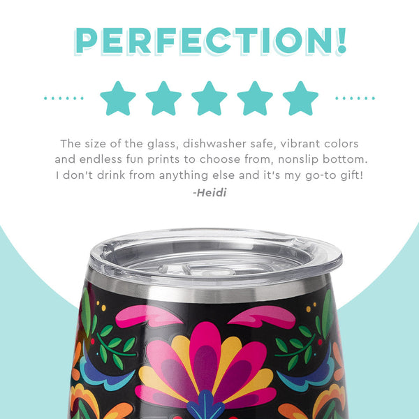 Swig Life customer review on 14oz Caliente Stemless Wine Cup - Perfection