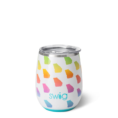 Over The Rainbow Stemless Wine Cup (14oz)