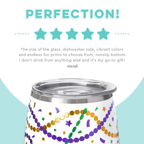 Swig Life customer review on 14oz Hey Mister Stemless Wine Cup - Perfection