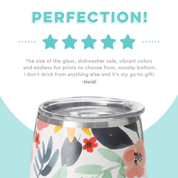 Swig Life customer review on 14oz Honey Meadow Stemless Wine Cup - Perfection