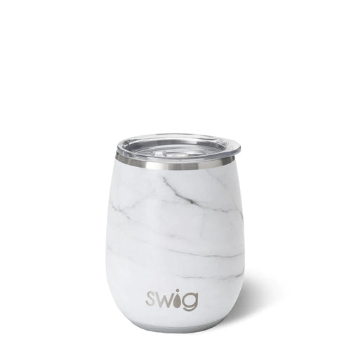 Marble Stemless Wine Cup (14oz)