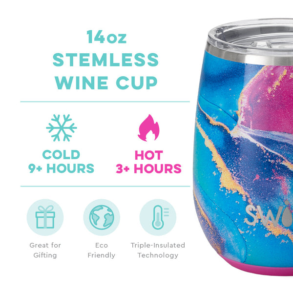 Razzleberry Stemless Wine Cup (14oz)