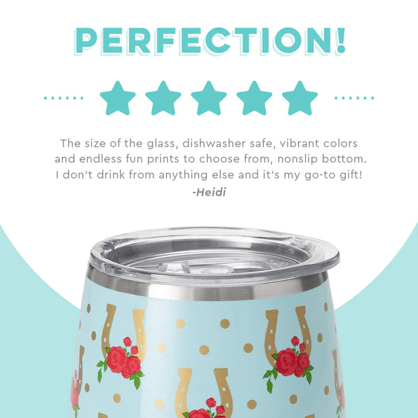 Run For the Roses Stemless Wine Cup (14oz)