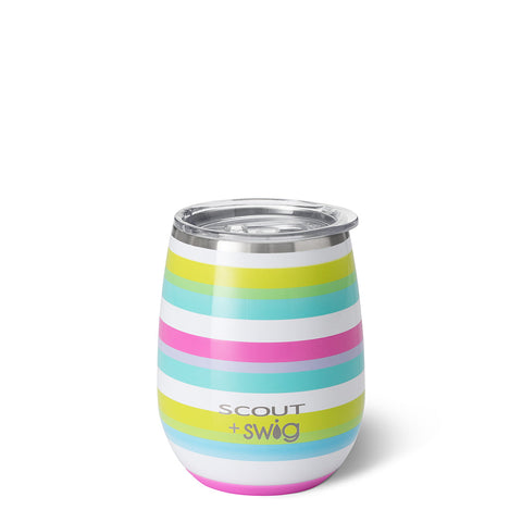 Olive Stemless Wine Cup (14oz)