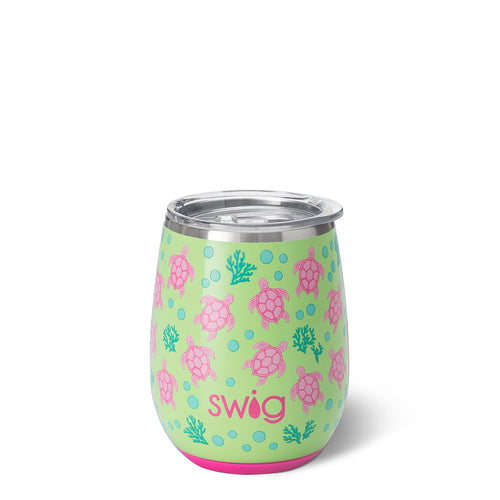 Sea Turtle Stemless Wine Cup (14oz)