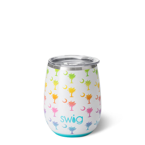 South Carolina Palmetto Moon Stemless Wine 14oz
