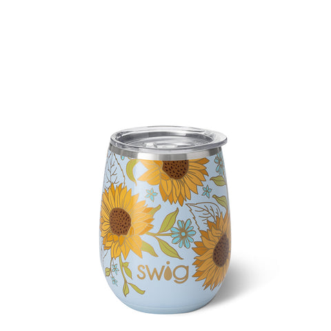 Olive Stemless Wine Cup (14oz)