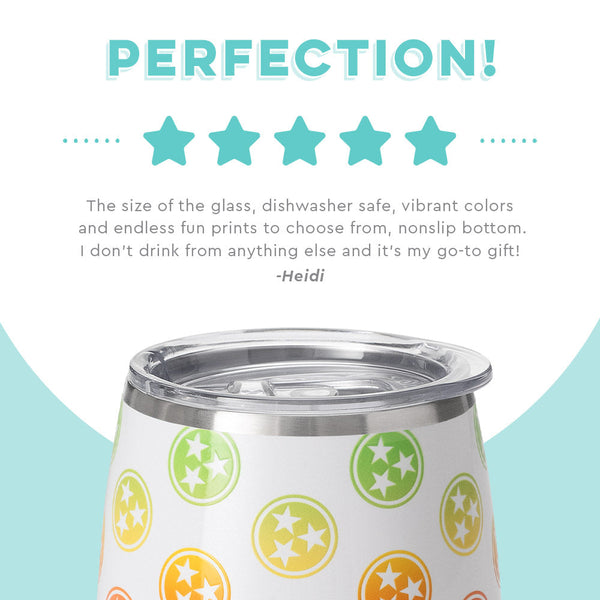 Swig Life customer review on 14oz Tennessee Stemless Wine Cup - Perfection