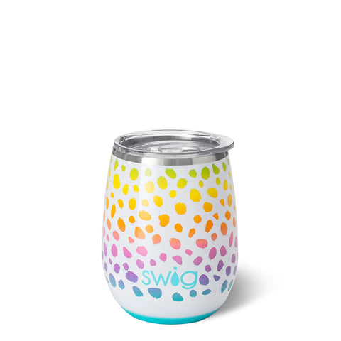 Over The Rainbow Stemless Wine Cup (14oz)