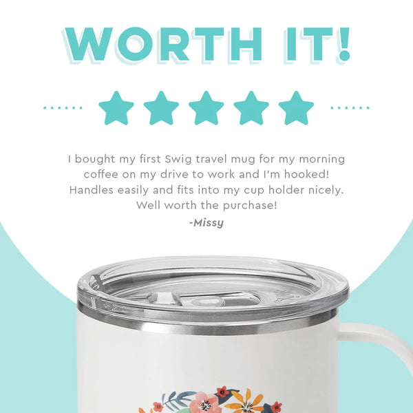 Honey Meadow Initial G Travel Mug (18oz)