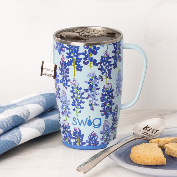 Swig Island Bloom 18 oz. Travel Mug