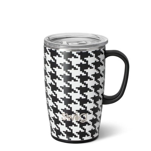Houndstooth Travel Mug (18oz)