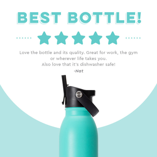 Swig Life customer review on 20oz Aqua Flip + Sip Bottle - Best bottle