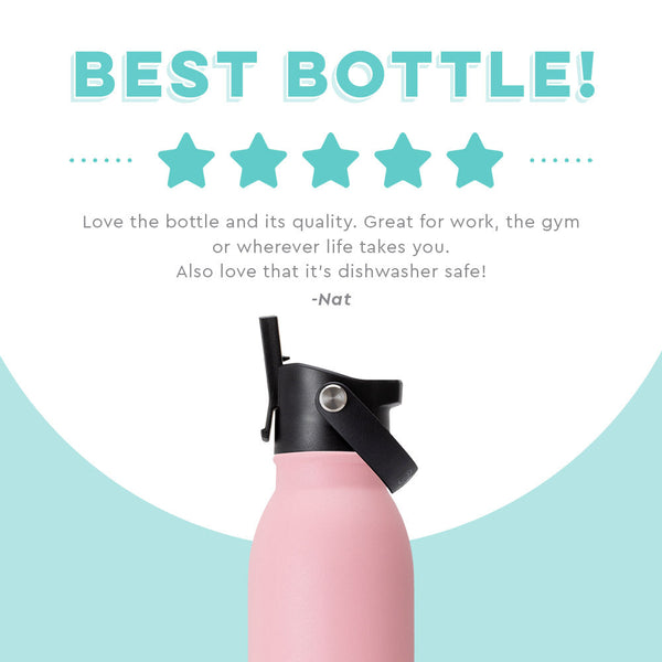 Swig Life customer review on 20oz Blush Flip + Sip Bottle - Best bottle