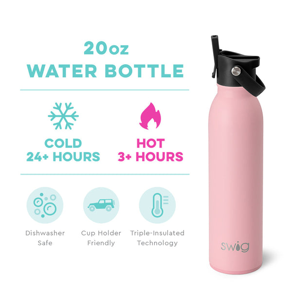 Blush Flip + Sip Bottle (20oz)