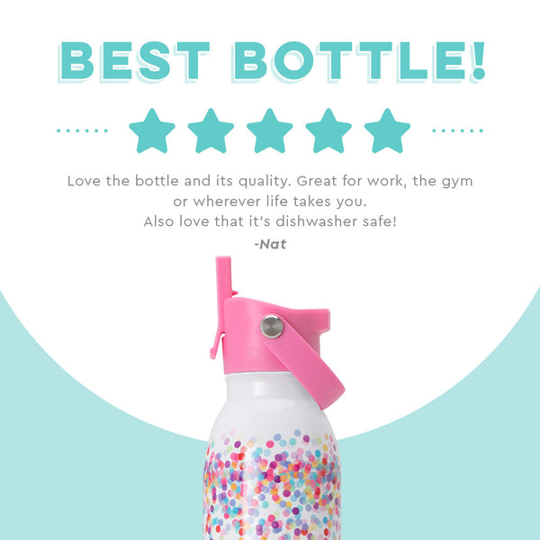 Swig Life customer review on 20oz Confetti Flip + Sip Bottle - Best bottle