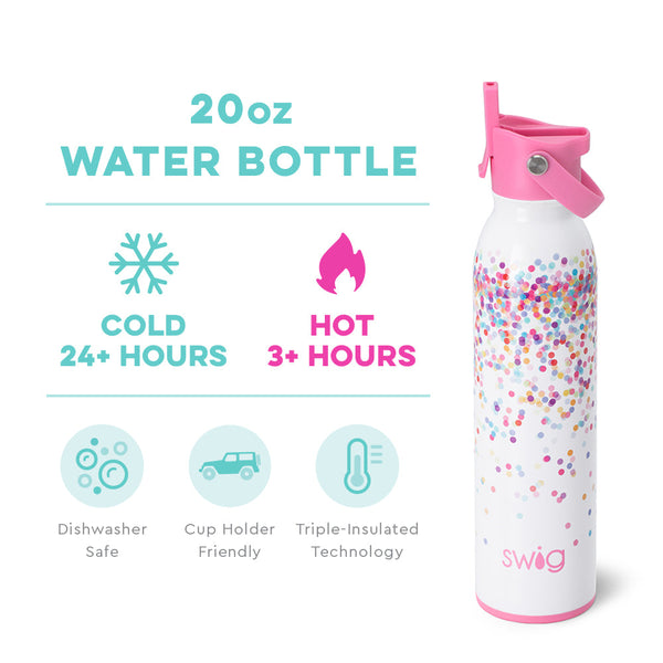 Confetti Flip + Sip Bottle (20oz)