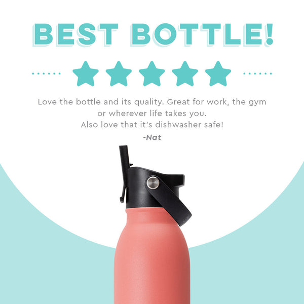 Swig Life customer review on 20oz Coral Flip + Sip Bottle - Best bottle