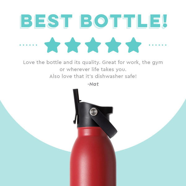 Swig Life customer review on 20oz Crimson Flip + Sip Bottle - Best bottle