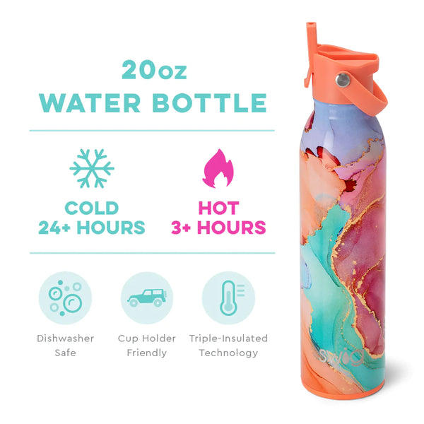 Dreamsicle 20oz Flip + Sip Water Bottle - Swig Life 