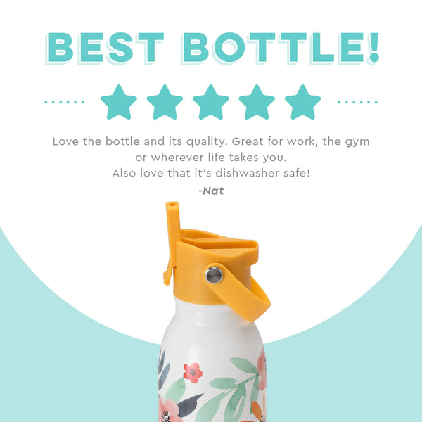 Swig Life customer review on 20oz Honey Meadow Flip + Sip Water Bottle - Best bottle