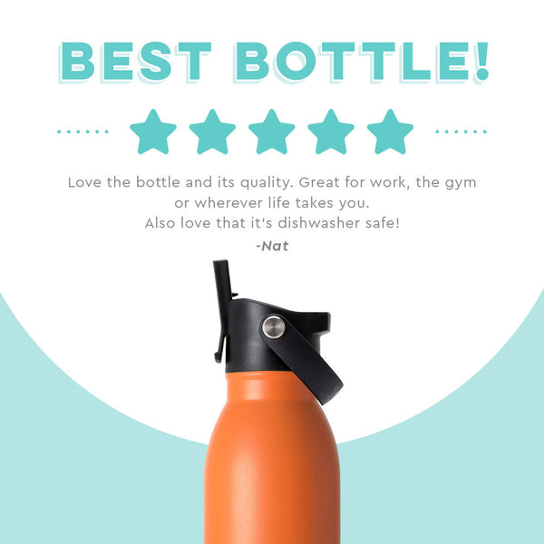 Swig Life customer review on 20oz Orange Flip + Sip Bottle - Best bottle