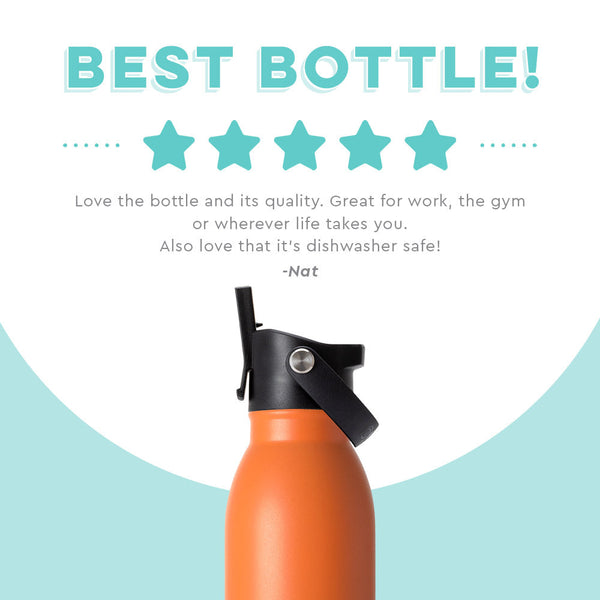 Orange Flip + Sip Bottle (20oz)