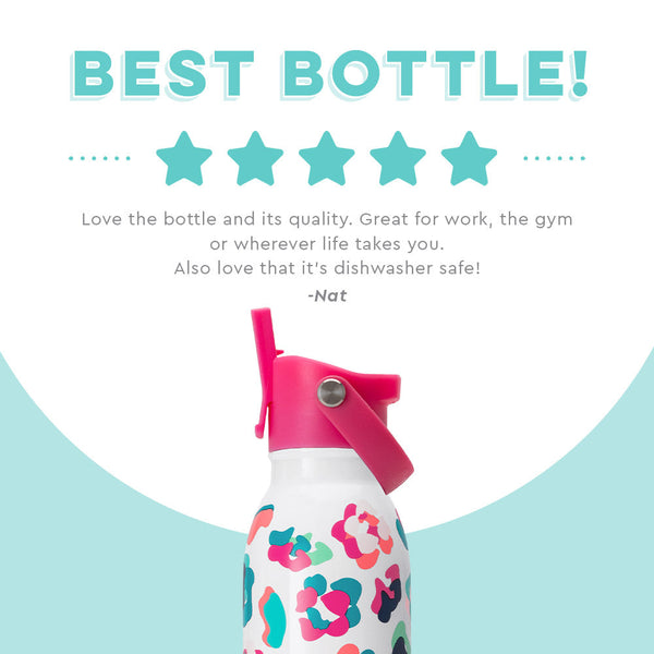 Swig Life customer review on 20oz Party Animal Flip + Sip Bottle - Best bottle
