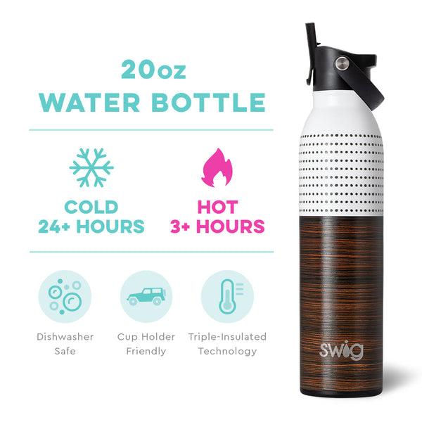 Artisan 20oz Flip + Sip Water Bottle - Swig Life  