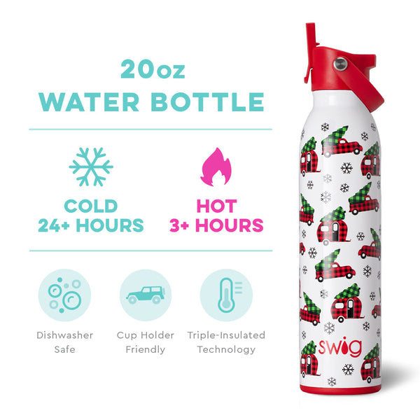 Home Fir the Holidays Flip + Sip Bottle (20oz)