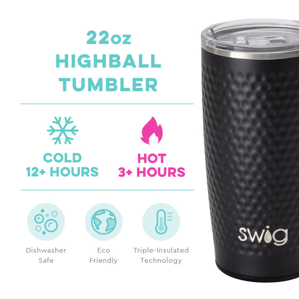 Blacksmith 22oz Insulated Highball Tumbler - Swig Life  