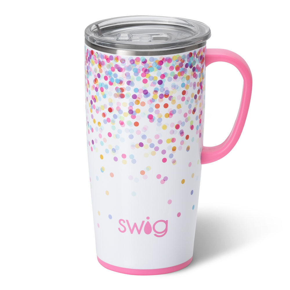 Swig Life 18oz Travel Mug with Handle and Lid Stainless Steel Dishwasher  Safe for sale online