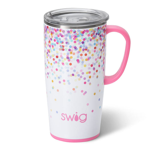Swig Life 22oz Confetti Insulated Travel Mug with Handle