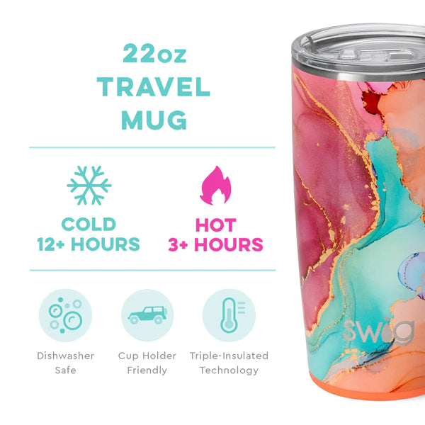 Swig Dreamsicle 22 oz Travel Mug