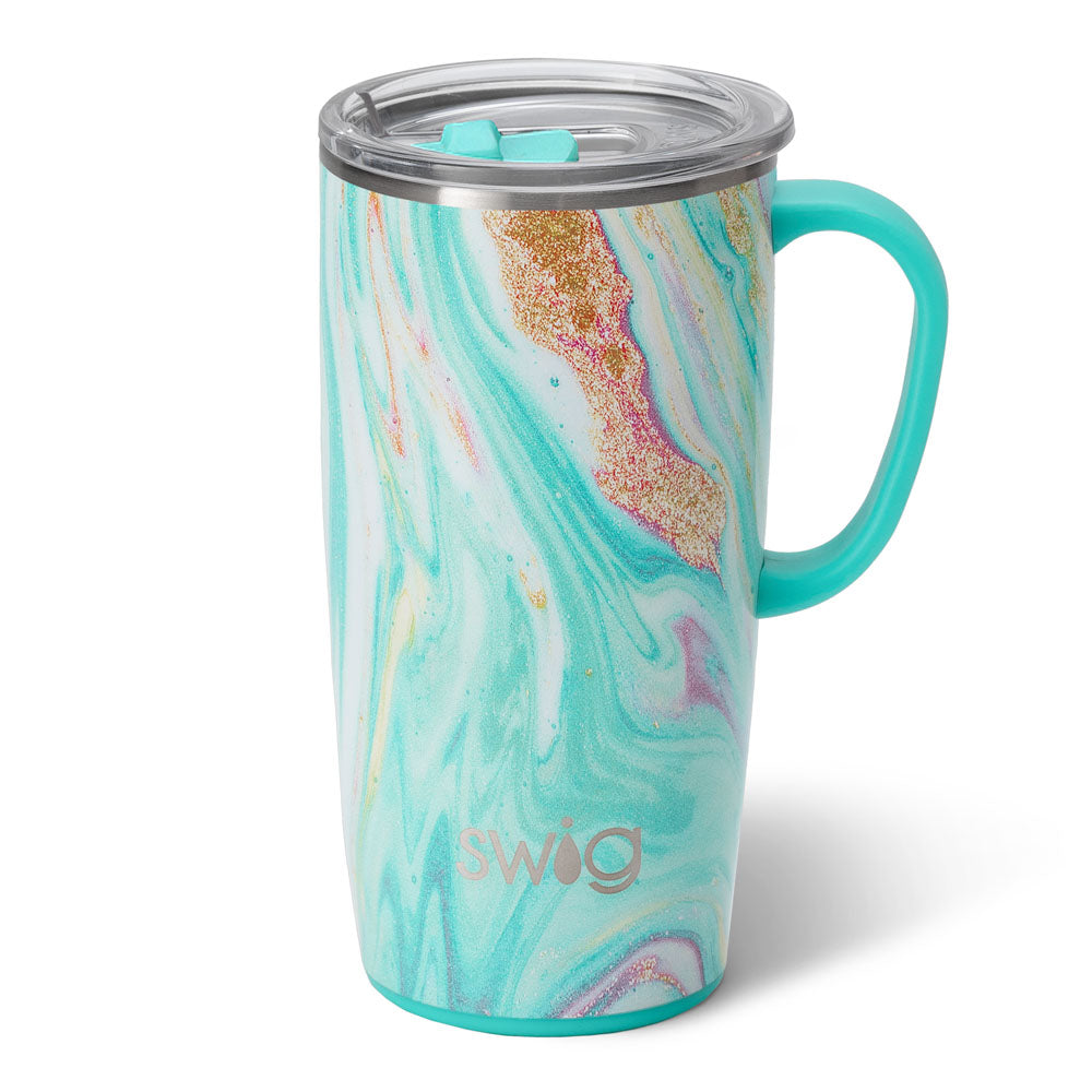 Swig Travel Mug, Color Swirl